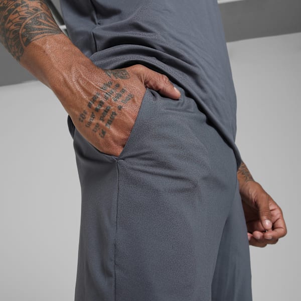 CLOUDSPUN Men's Ultra-Soft 8" Training Shorts, Galactic Gray, extralarge-IND